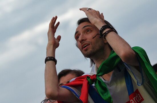 Russia Soccer Euro 2020 Fans