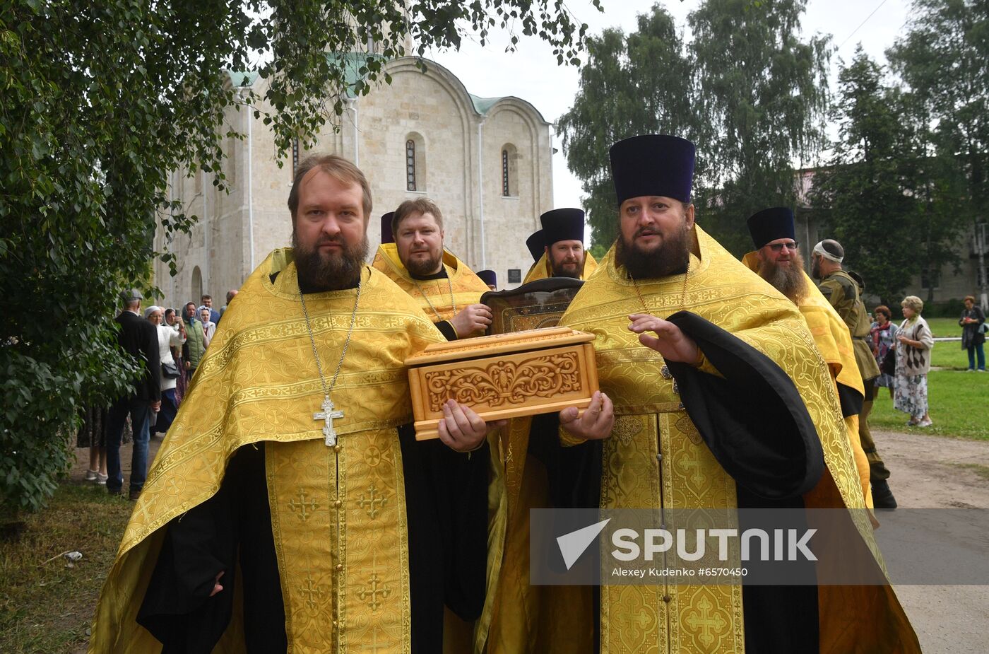 Russia Alexander Nevsky Anniversary Celebration