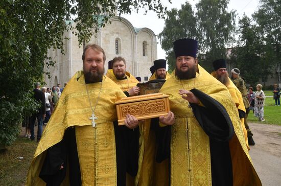 Russia Alexander Nevsky Anniversary Celebration