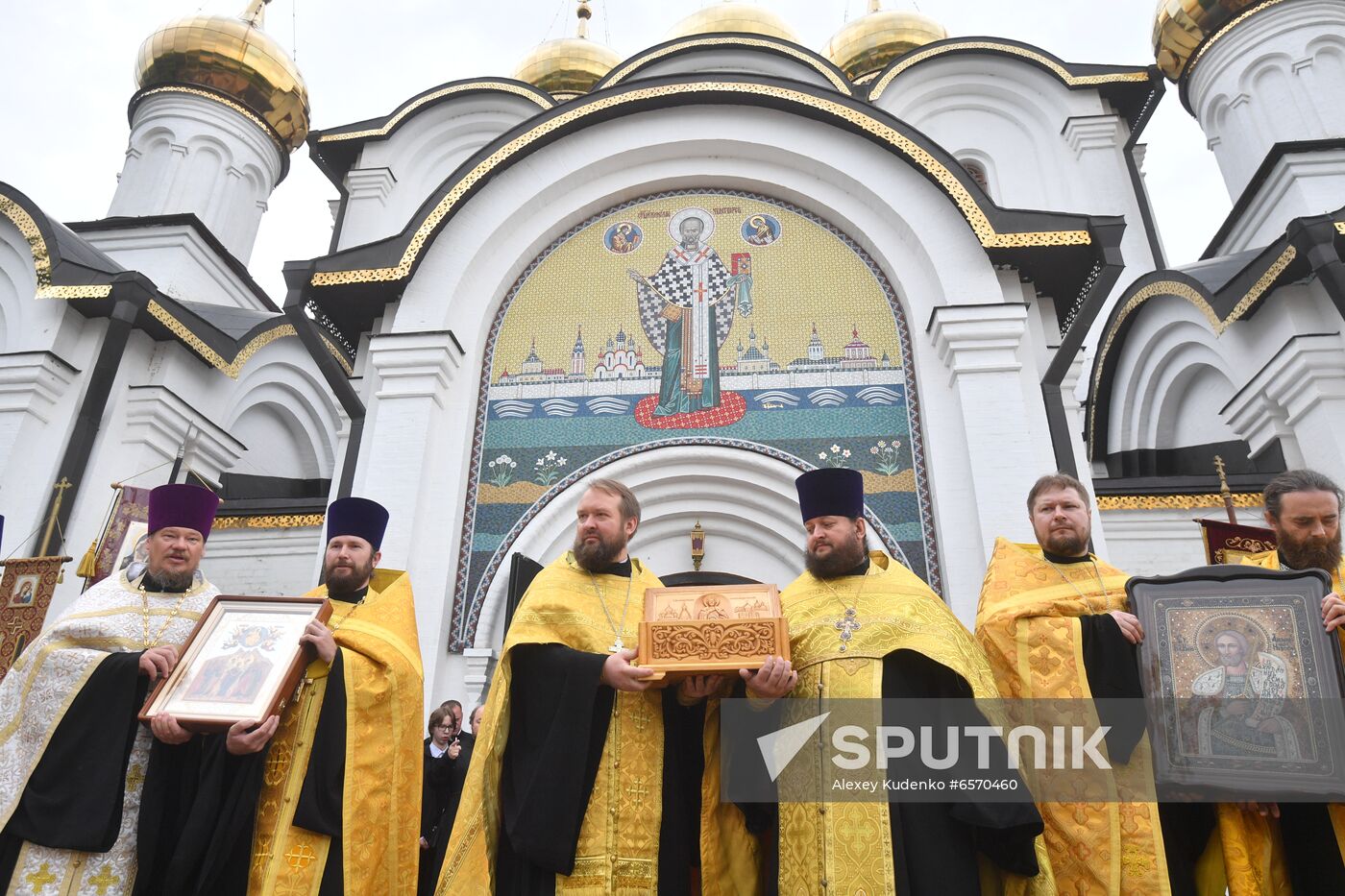 Russia Alexander Nevsky Anniversary Celebration