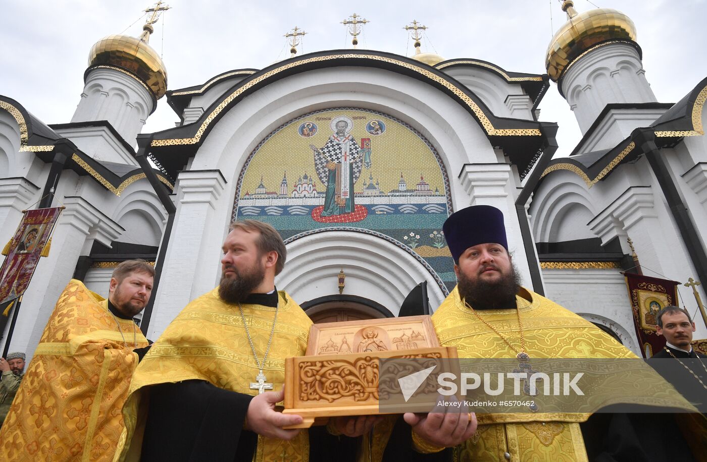 Russia Alexander Nevsky Anniversary Celebration