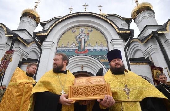 Russia Alexander Nevsky Anniversary Celebration