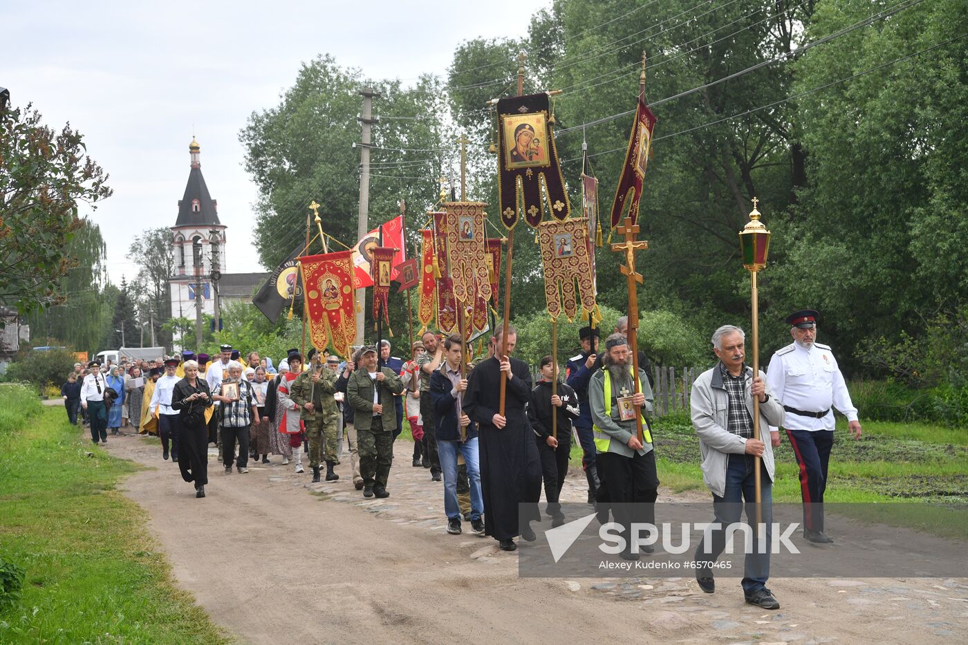 Russia Alexander Nevsky Anniversary Celebration