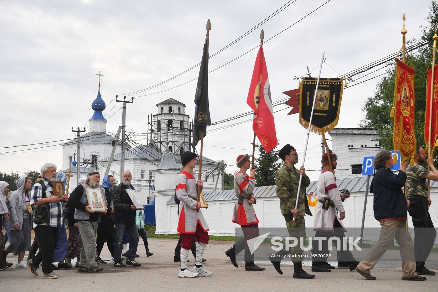 Russia Alexander Nevsky Anniversary Celebration