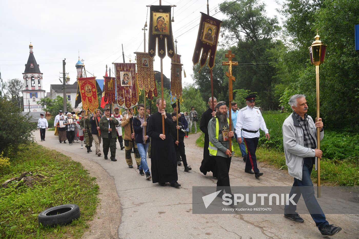 Russia Alexander Nevsky Anniversary Celebration