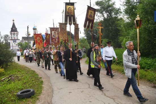 Russia Alexander Nevsky Anniversary Celebration
