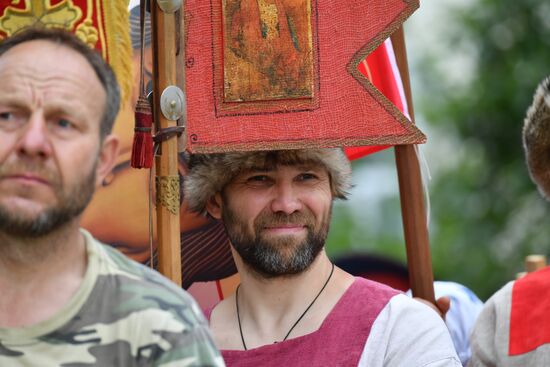 Russia Alexander Nevsky Anniversary Celebration