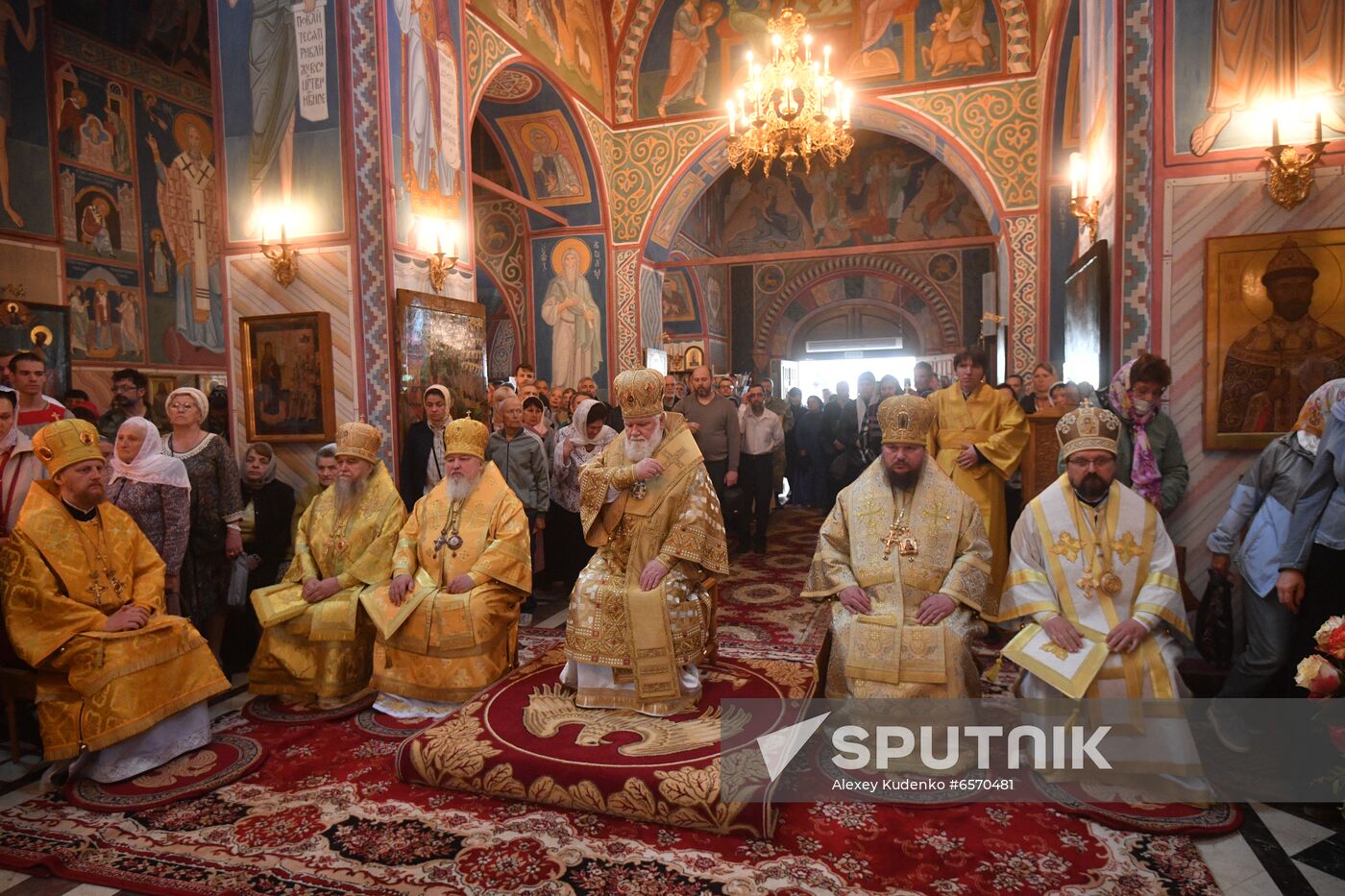 Russia Alexander Nevsky Anniversary Celebration