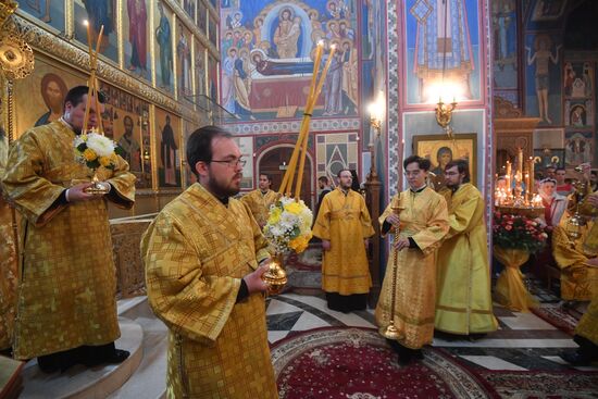 Russia Alexander Nevsky Anniversary Celebration