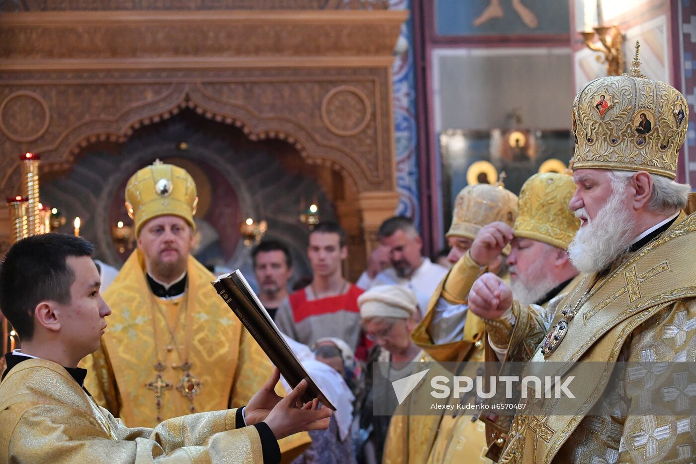 Russia Alexander Nevsky Anniversary Celebration