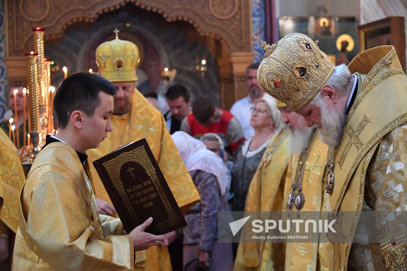 Russia Alexander Nevsky Anniversary Celebration