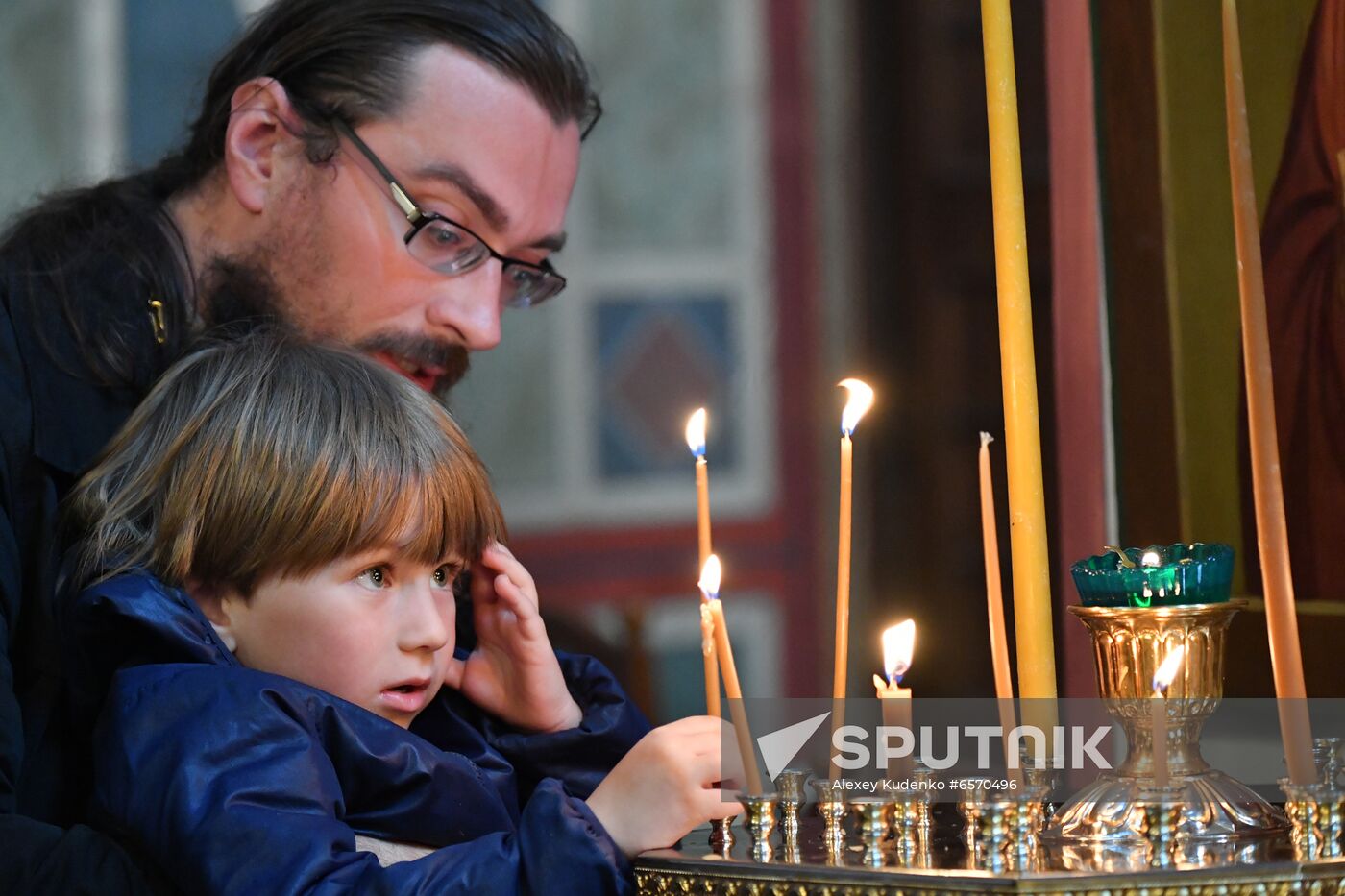 Russia Alexander Nevsky Anniversary Celebration