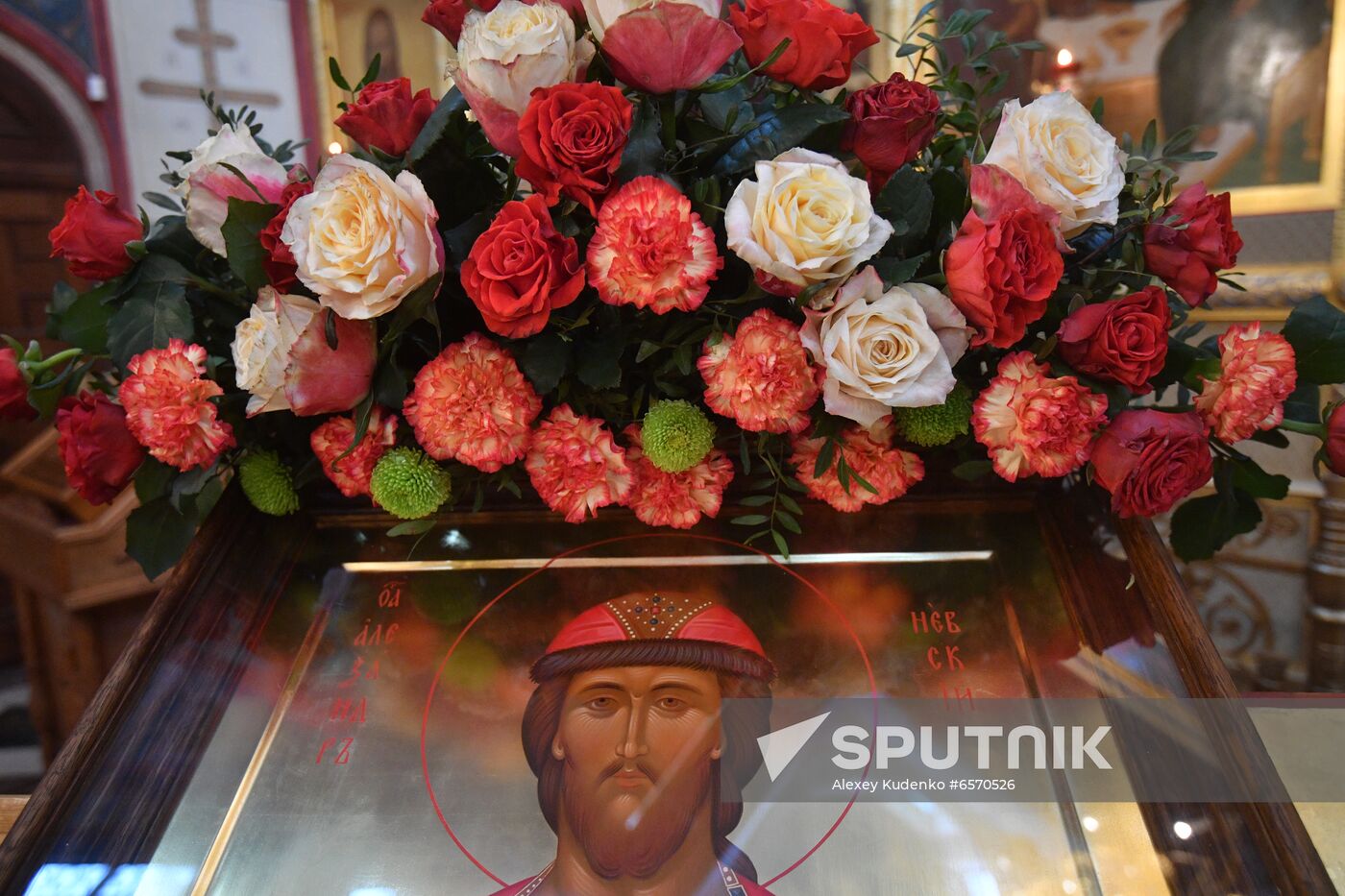 Russia Alexander Nevsky Anniversary Celebration