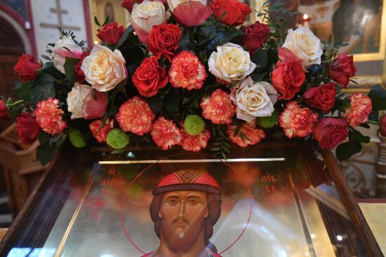 Russia Alexander Nevsky Anniversary Celebration