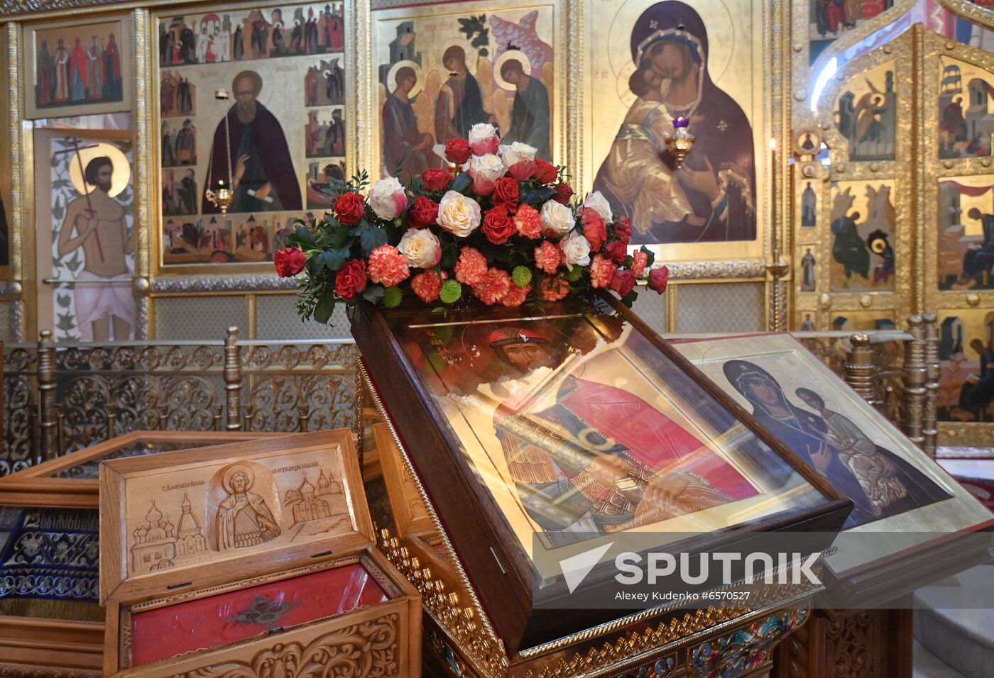 Russia Alexander Nevsky Anniversary Celebration