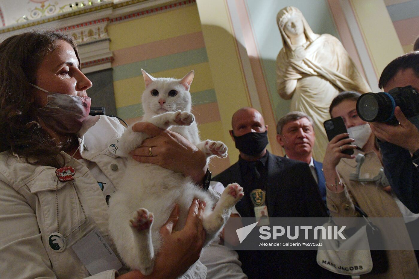 Achilles the Cat predicts Russia's defeat by Belgium in UEFA EURO 2020 game