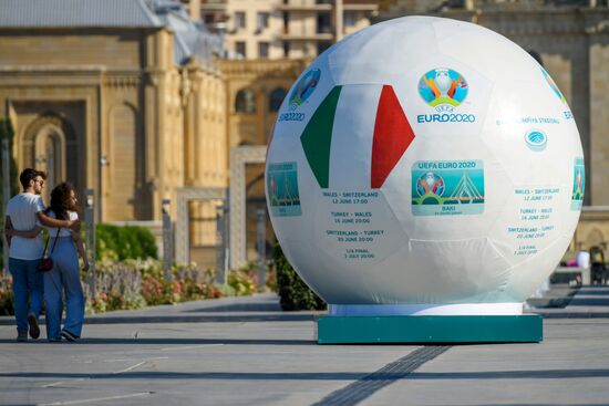 Azerbaijan Soccer Euro 2020 Preparations