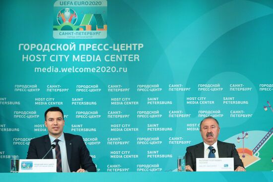 Host City Media Center in St. Petersburg
