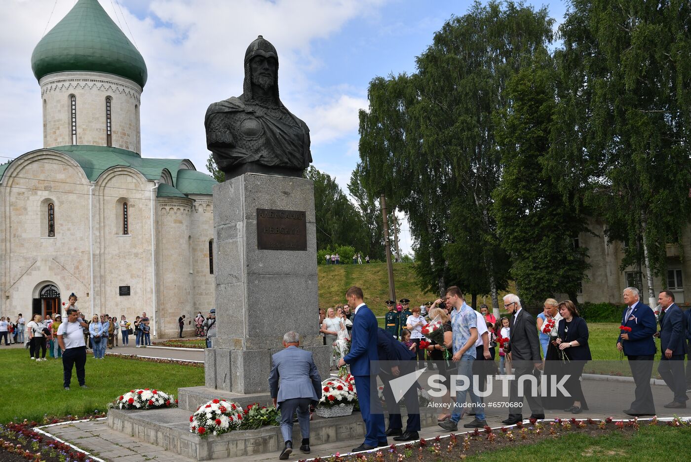 Russia Alexander Nevsky Anniversary Celebration