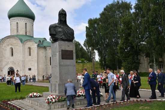 Russia Alexander Nevsky Anniversary Celebration