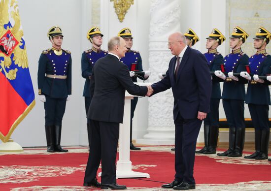 Russia Putin Awards