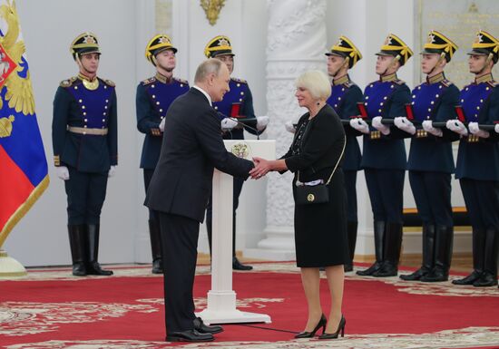 Russia Putin Awards