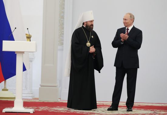 Russia Putin Awards