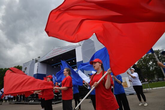 Russia Alexander Nevsky Anniversary Celebration