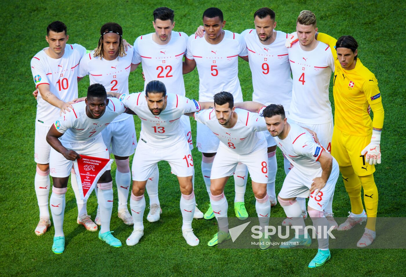 Azerbaijan Soccer Euro 2020 Wales - Switzerland