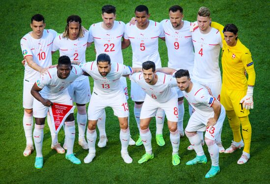 Azerbaijan Soccer Euro 2020 Wales - Switzerland