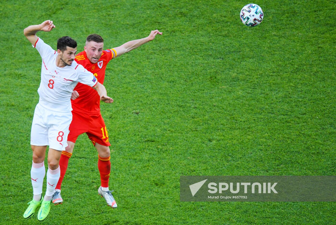 Azerbaijan Soccer Euro 2020 Wales - Switzerland