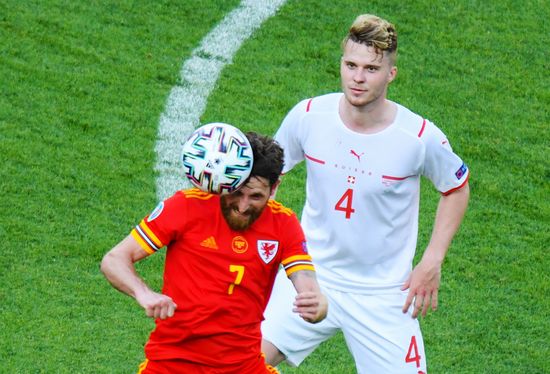 Azerbaijan Soccer Euro 2020 Wales - Switzerland