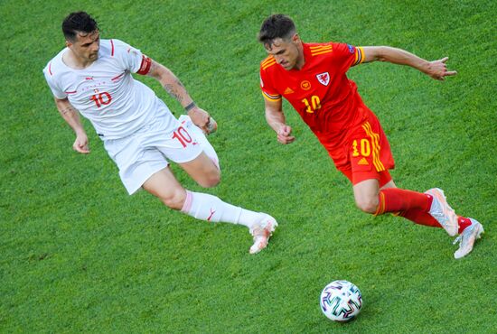 Azerbaijan Soccer Euro 2020 Wales - Switzerland
