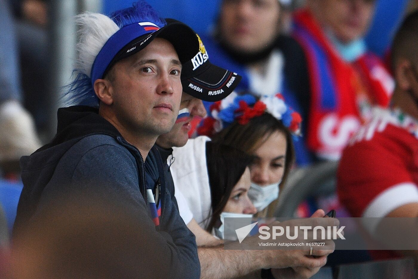 Russia Soccer Euro 2020 Belgium - Russia