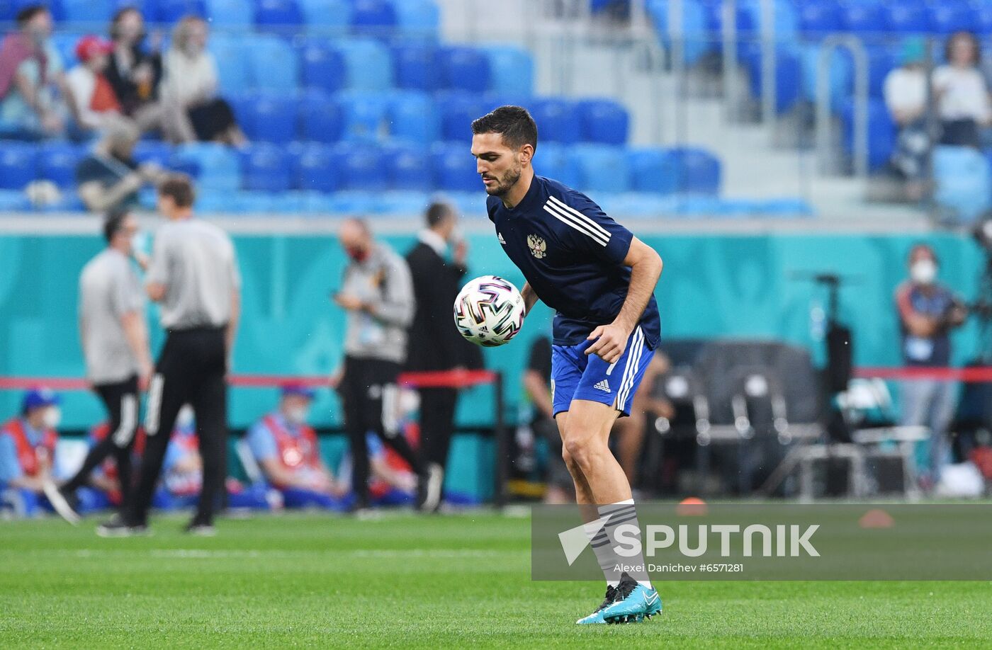 Russia Soccer Euro 2020 Belgium - Russia