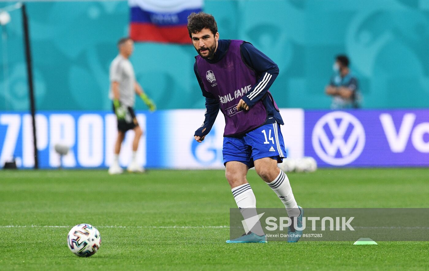 Russia Soccer Euro 2020 Belgium - Russia