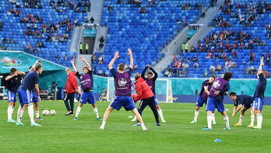 Russia Soccer Euro 2020 Belgium - Russia