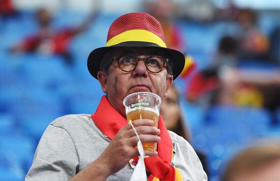 Russia Soccer Euro 2020 Belgium - Russia Fans