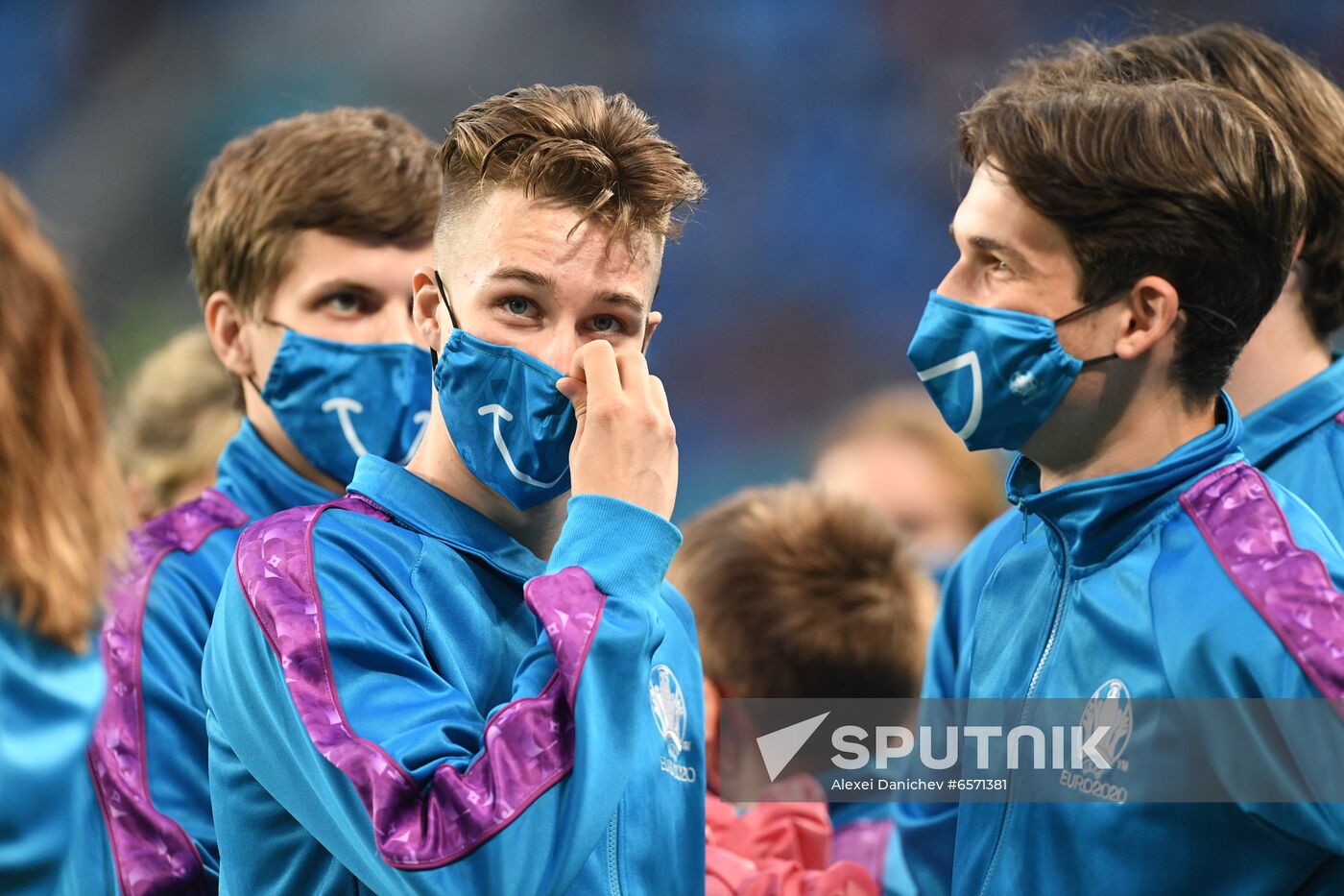 Russia Soccer Euro 2020 Belgium - Russia