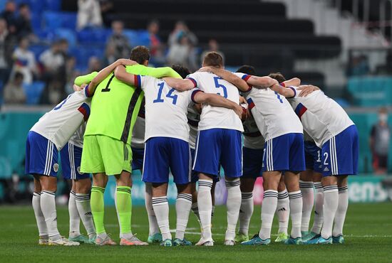 Russia Soccer Euro 2020 Belgium - Russia