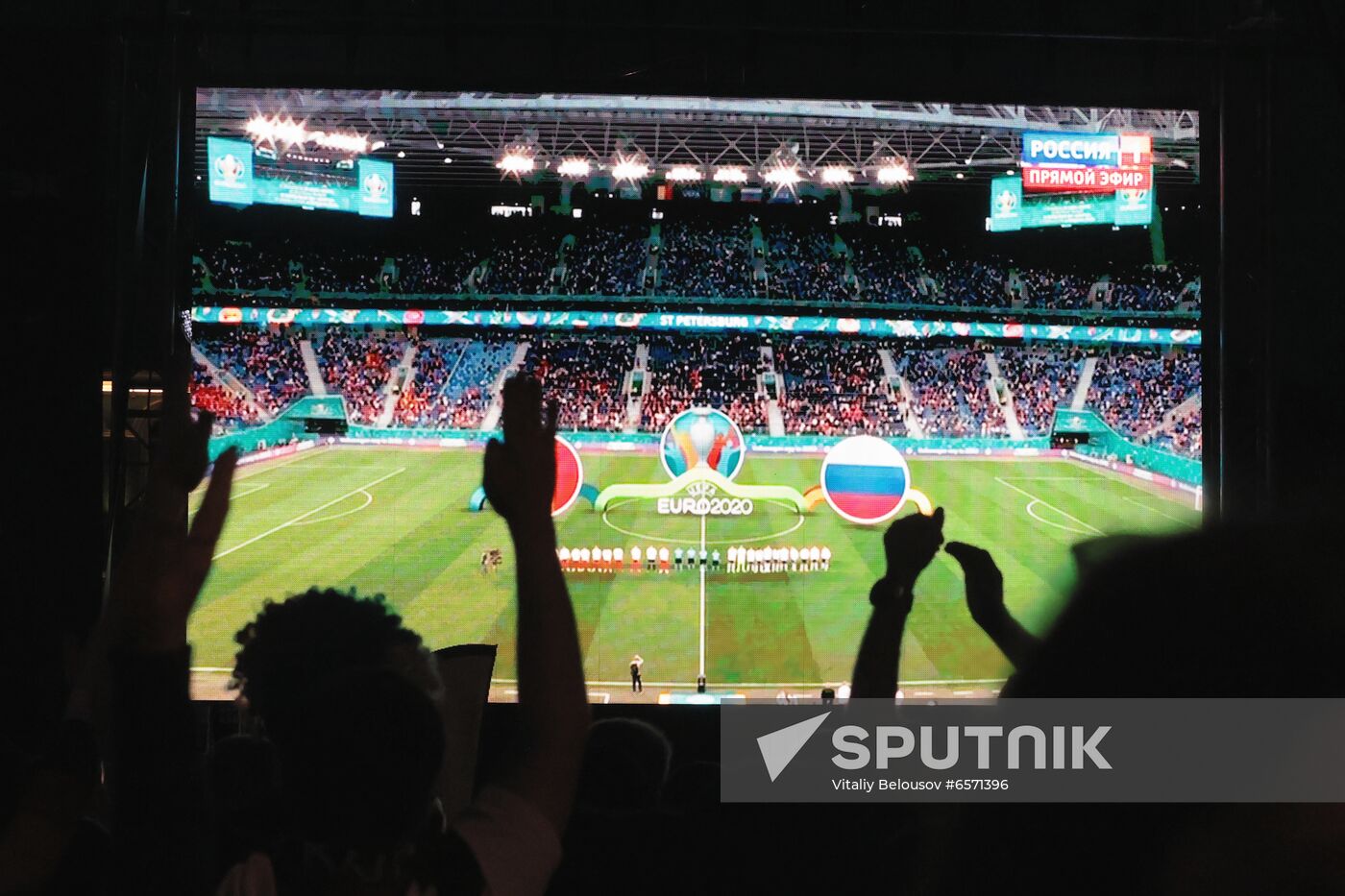 Russia Soccer Euro 2020 Belgium - Russia Broadcasting