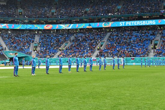 Russia Soccer Euro 2020 Belgium - Russia