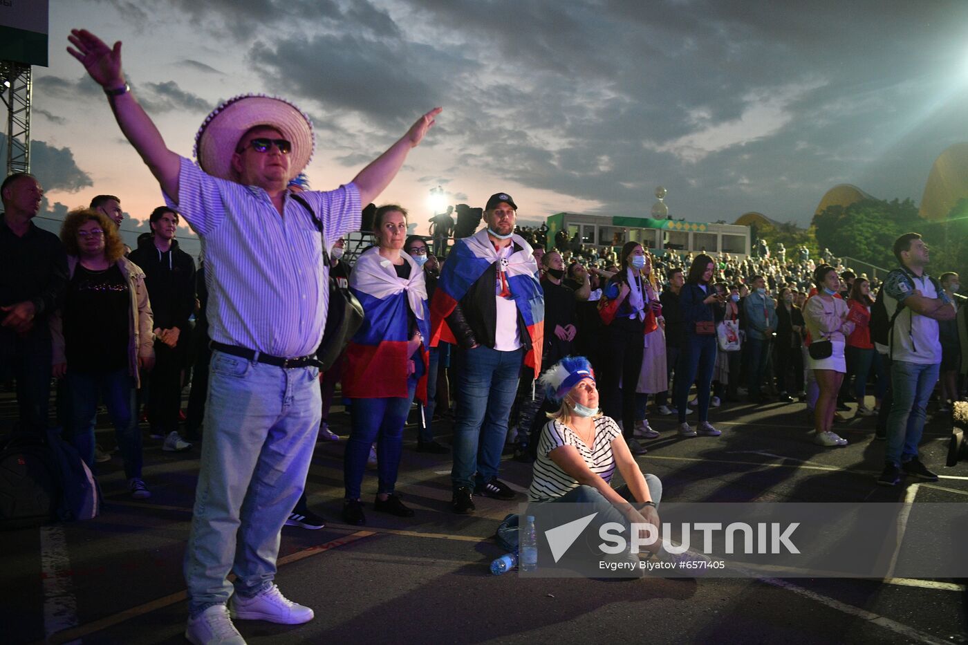 Russia Soccer Euro 2020 Belgium - Russia Broadcasting