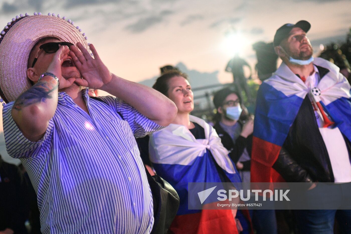 Russia Soccer Euro 2020 Belgium - Russia Broadcasting