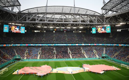 Russia Soccer Euro 2020 Belgium - Russia