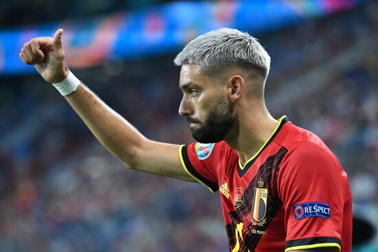 Russia Soccer Euro 2020 Belgium - Russia