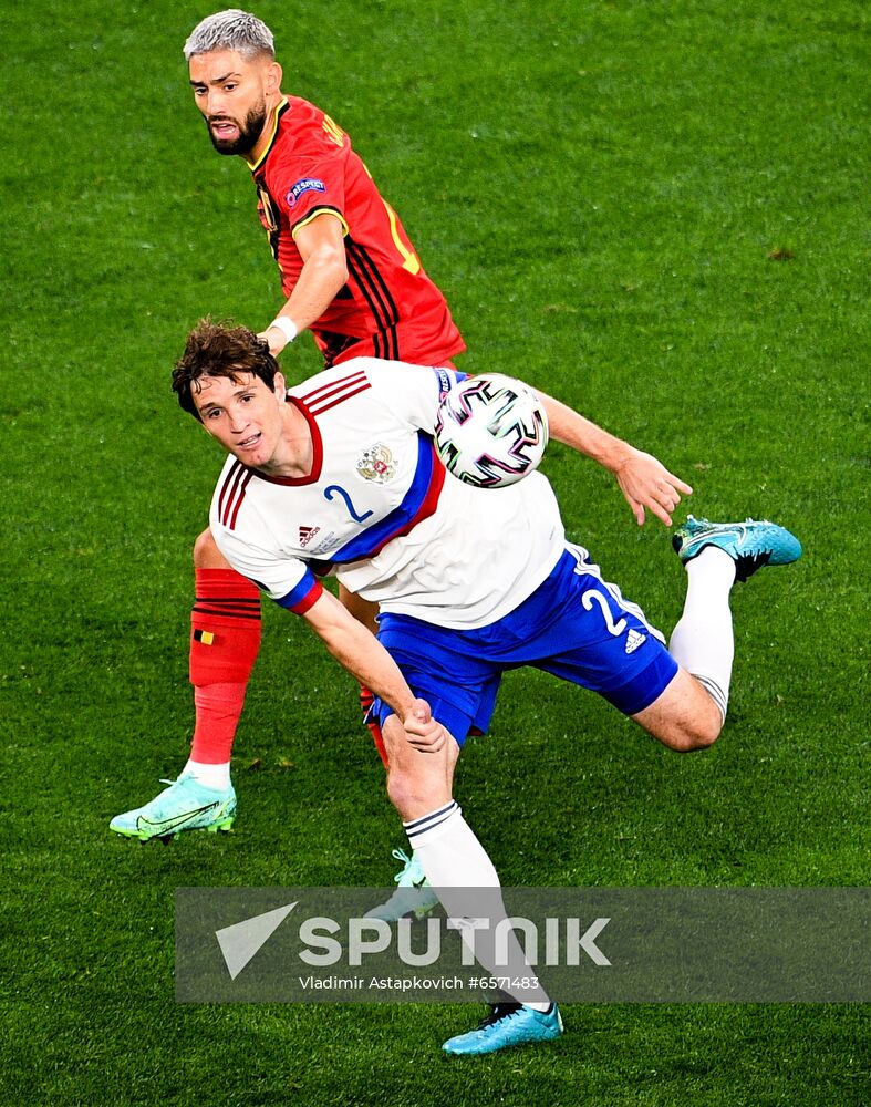 Russia Soccer Euro 2020 Belgium - Russia