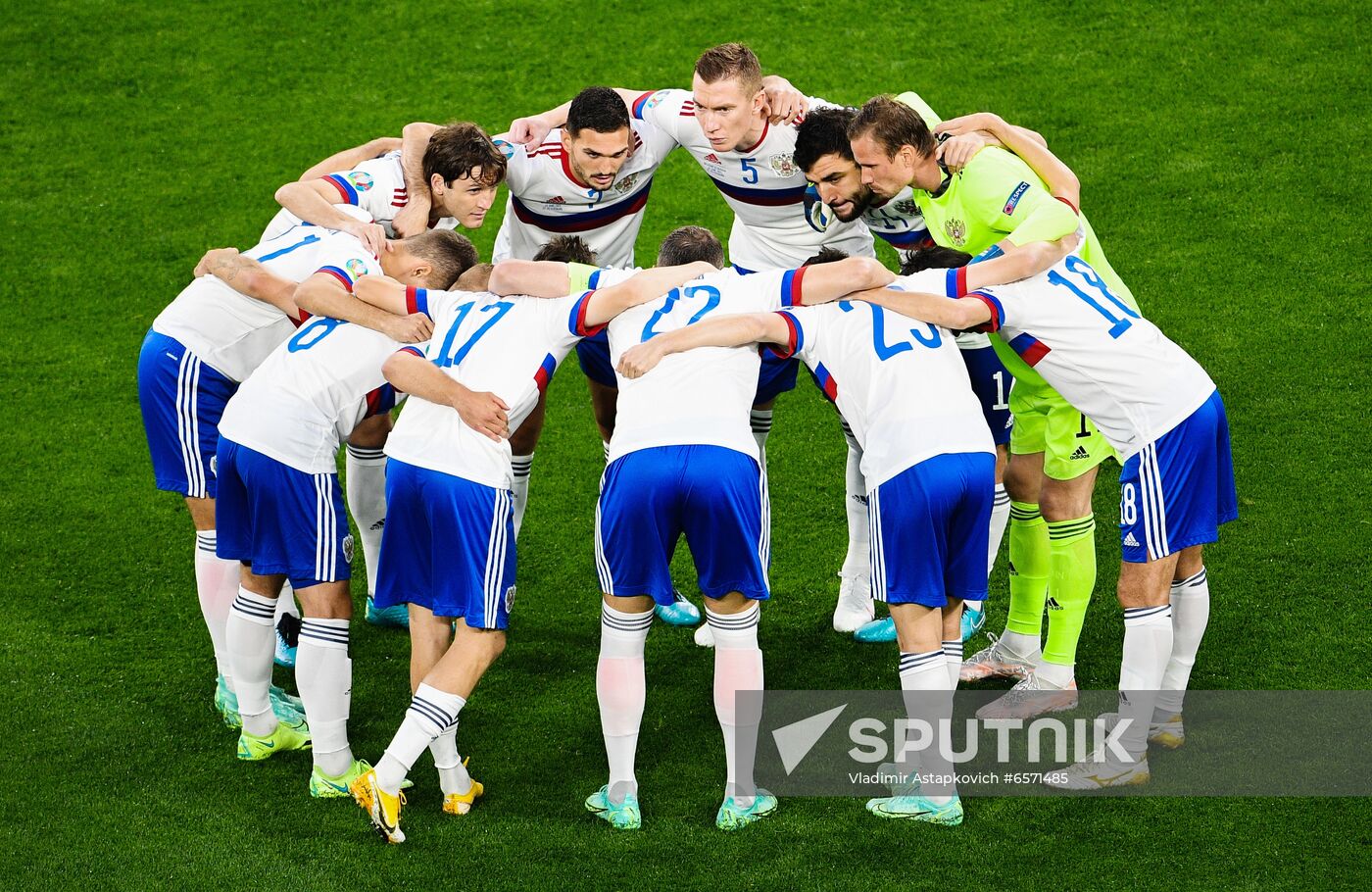 Russia Soccer Euro 2020 Belgium - Russia