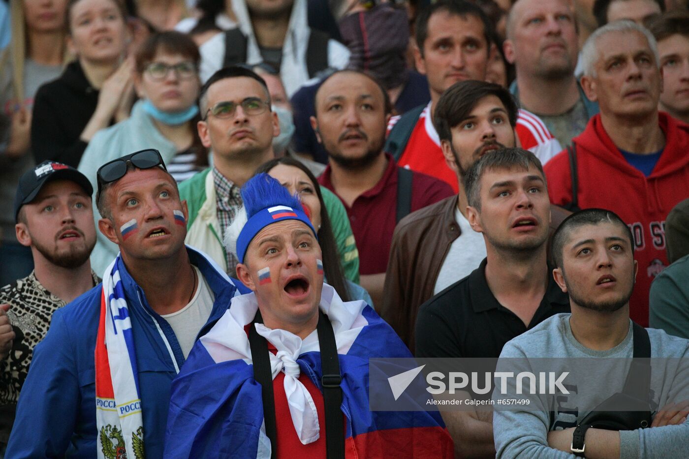 Russia Soccer Euro 2020 Belgium - Russia Broadcasting