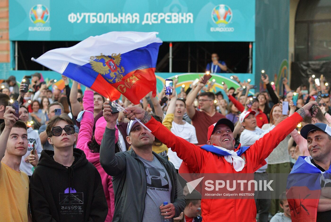 Russia Soccer Euro 2020 Belgium - Russia Broadcasting